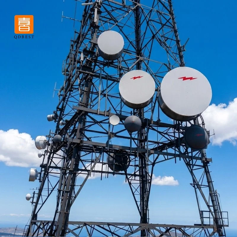 35M Telecom 4-Legged Galvanized Angular Steel Towers