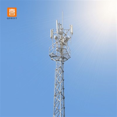 Menara Tiub Keluli Komunikasi Bersendiri Segitiga